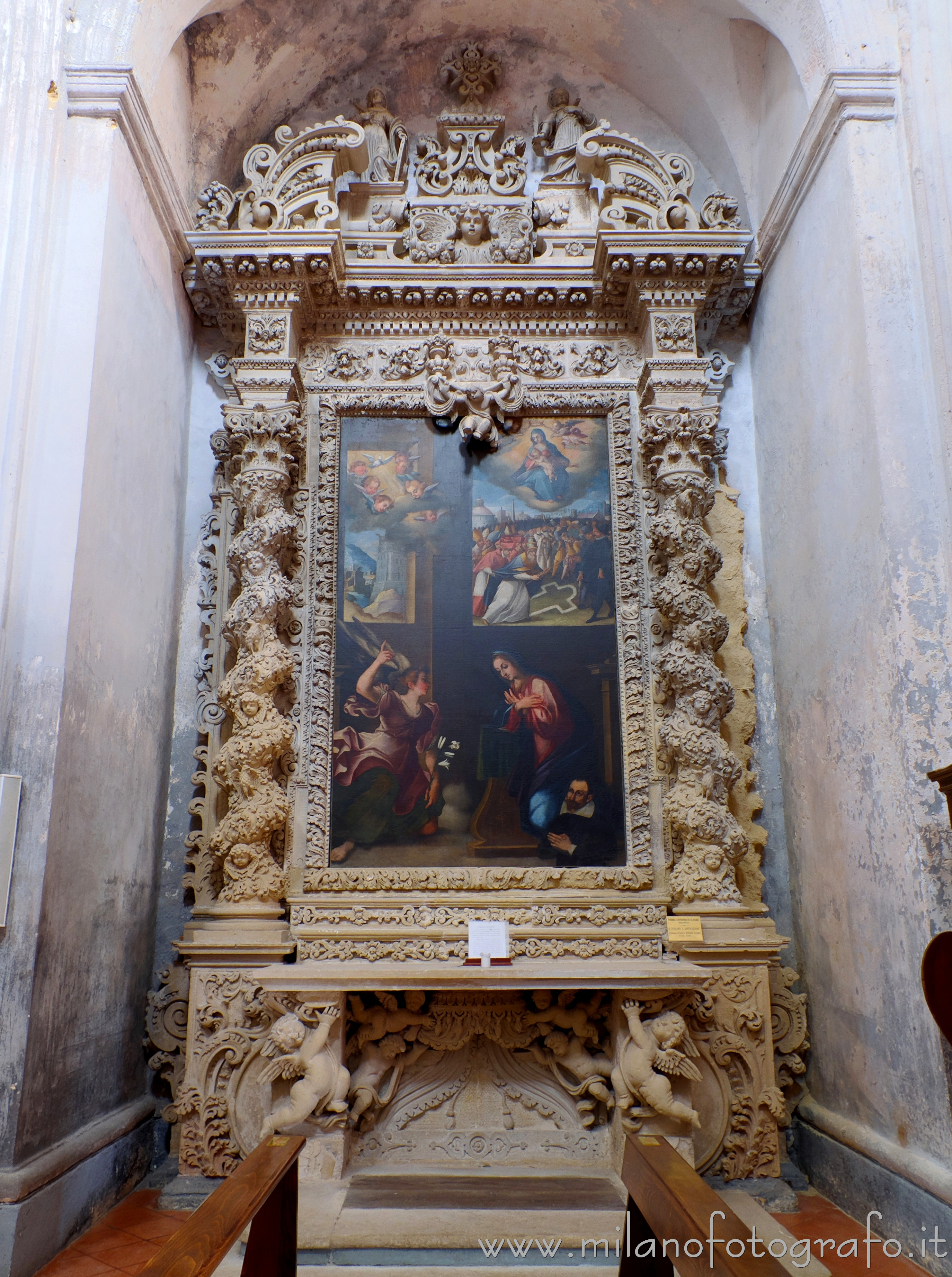 Gallipoli (Lecce) - Cappella dell'Annunciazione nella Chiesa di San Domenico al Rosario